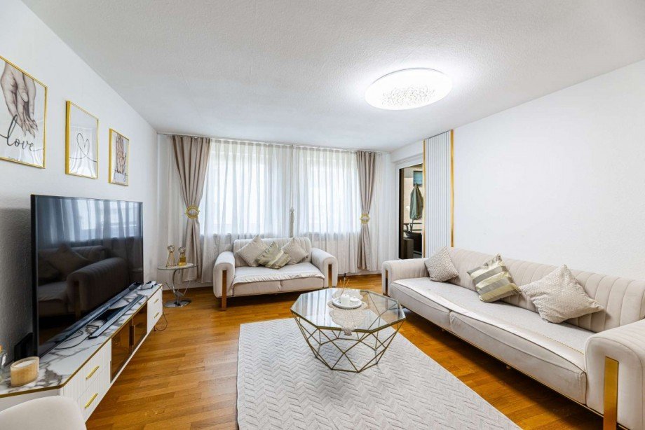 Wohnzimmer Etagenwohnung F�rth