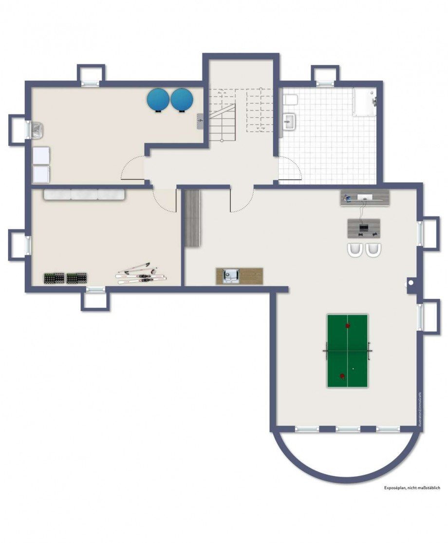 Grundriss Villa Erlangen