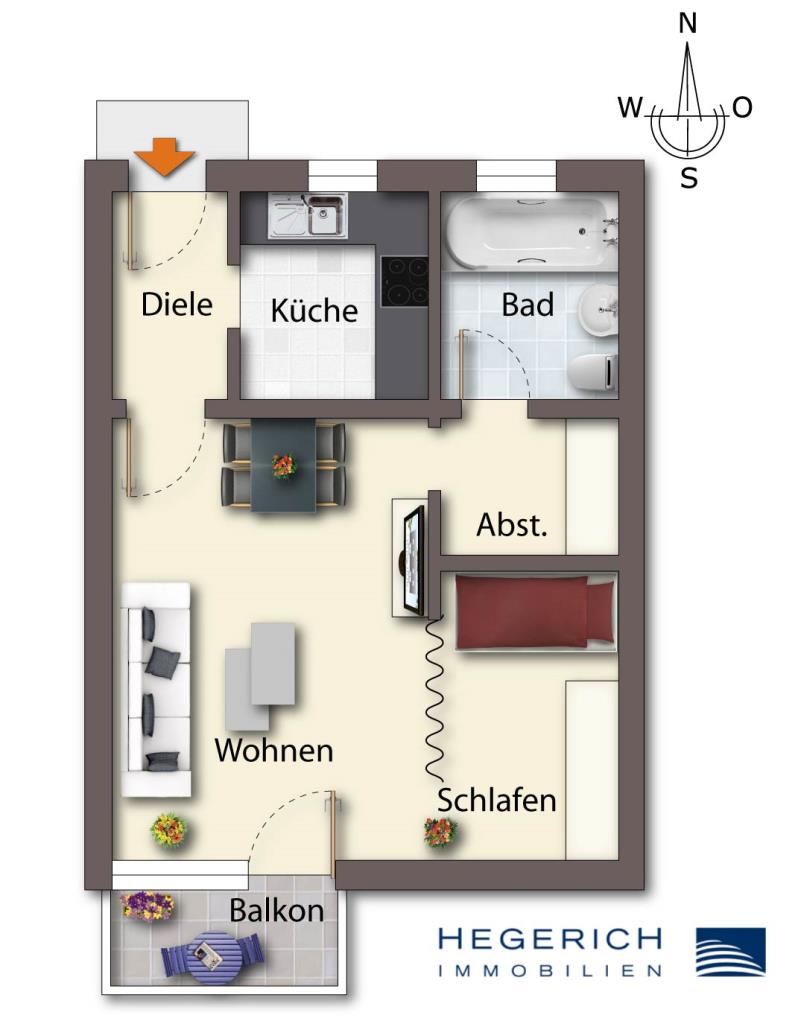 Grundriss Wohnung M�nchen