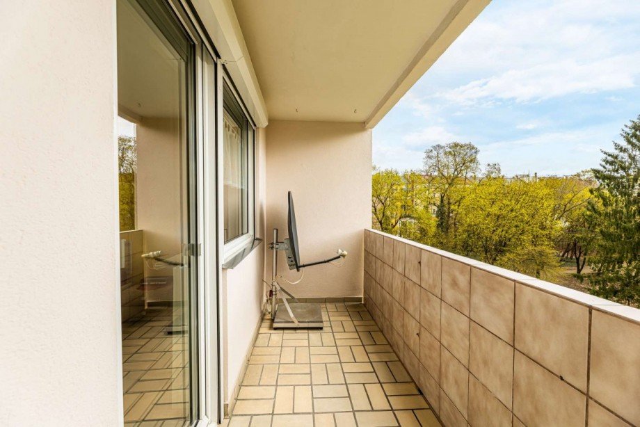 Balkon Etagenwohnung F�rth