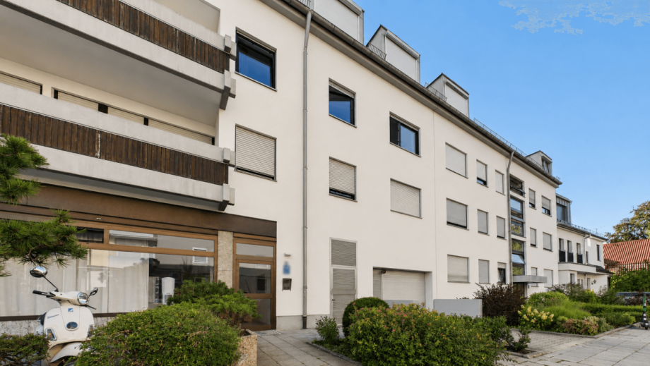 Au�enansicht Erdgeschosswohnung M�nchen