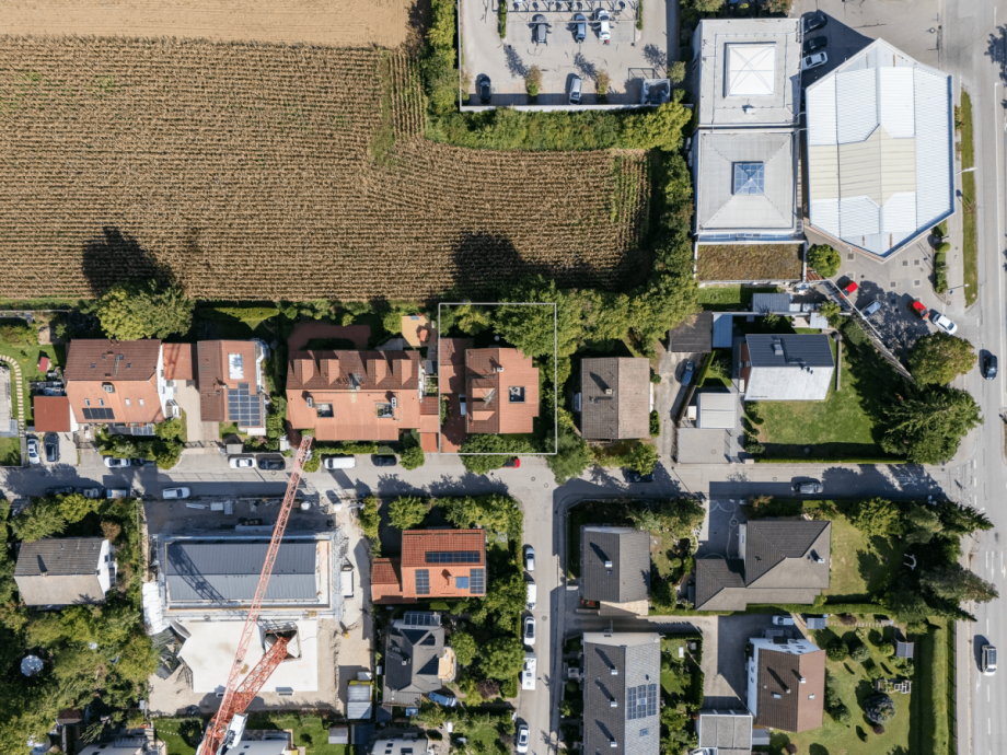 Au�enansicht Mehrfamilienhaus Germering