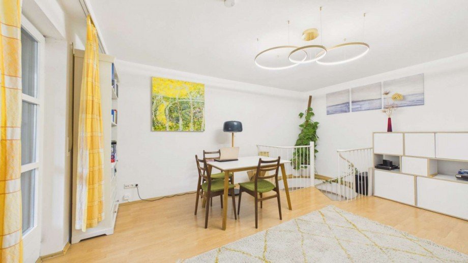 Wohnzimmer Maisonettewohnung M�nchen