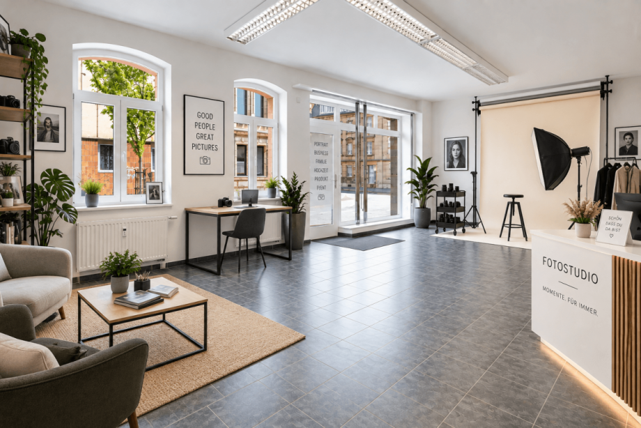 Fotostudio Visualisierung Ladenlokal F�rth