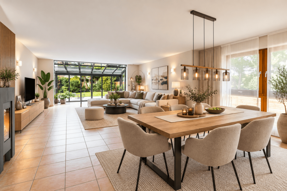 Wohn- und Esszimmer (KI) Einfamilienhaus N�rnberg