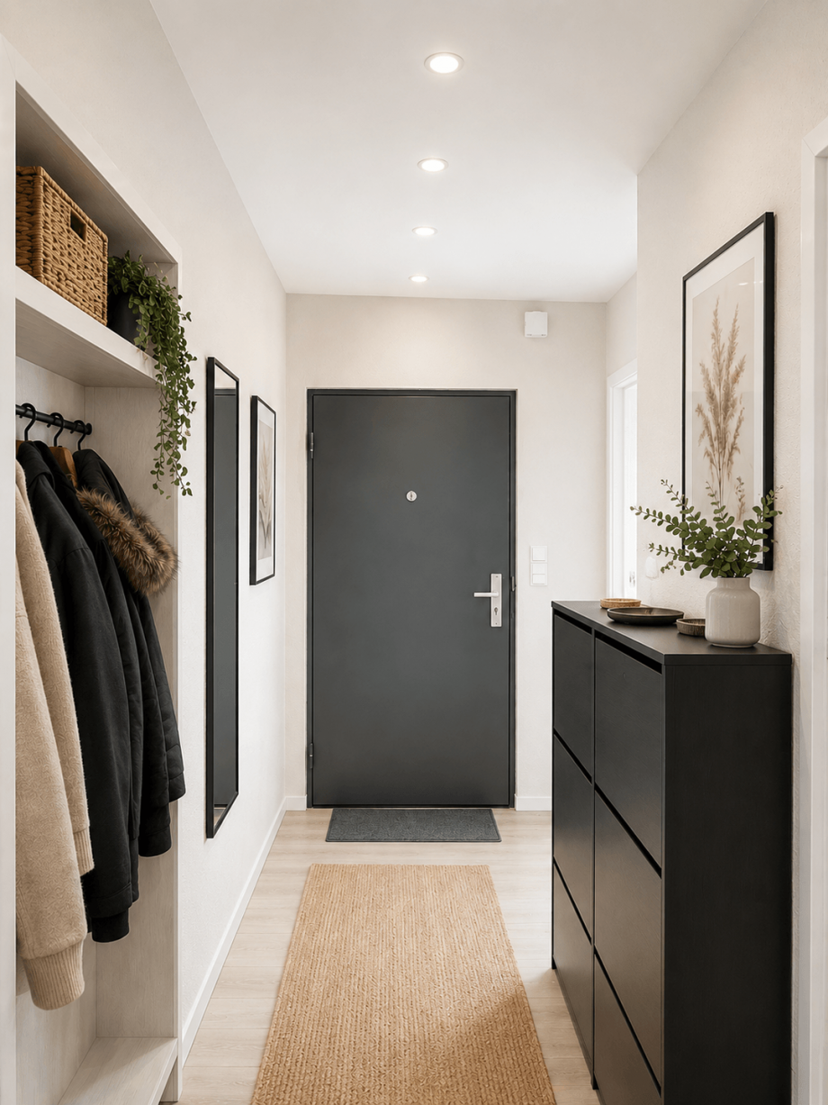 Flur (KI generiert) Etagenwohnung N�rnberg