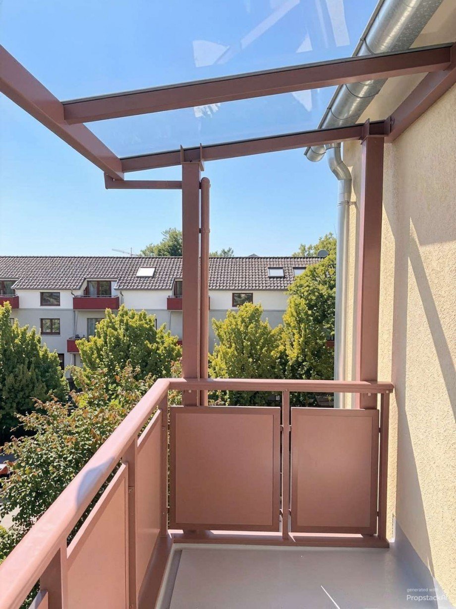 S�d-West Balkon Etagenwohnung M�nchen