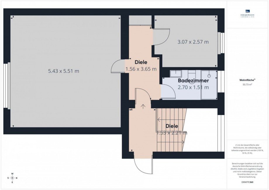 Grundriss Etagenwohnung N�rnberg