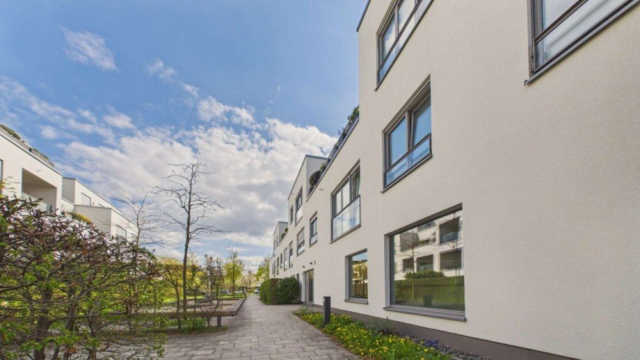 Au�enansicht Erdgeschosswohnung M�nchen