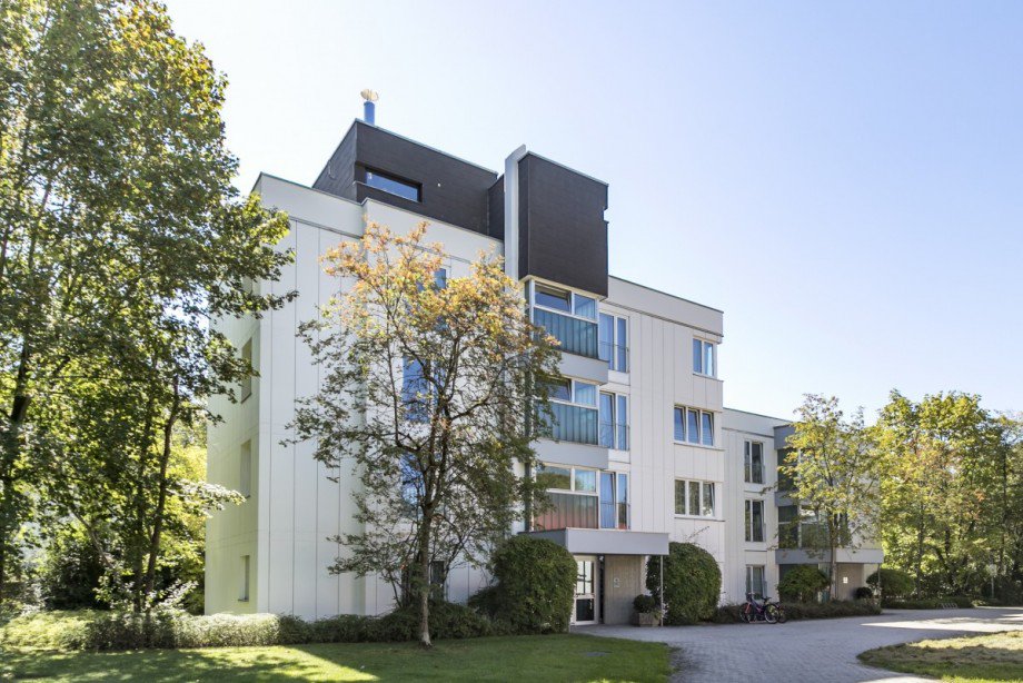 Nordansicht Erdgeschosswohnung Putzbrunn