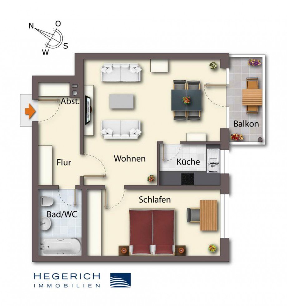 Grundriss Etagenwohnung Germering