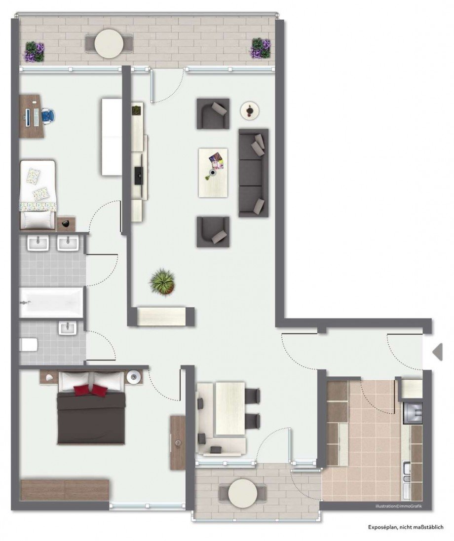 Grundriss Etagenwohnung N�rnberg