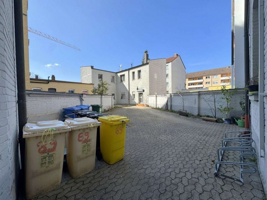 Innenhof Etagenwohnung F�rth