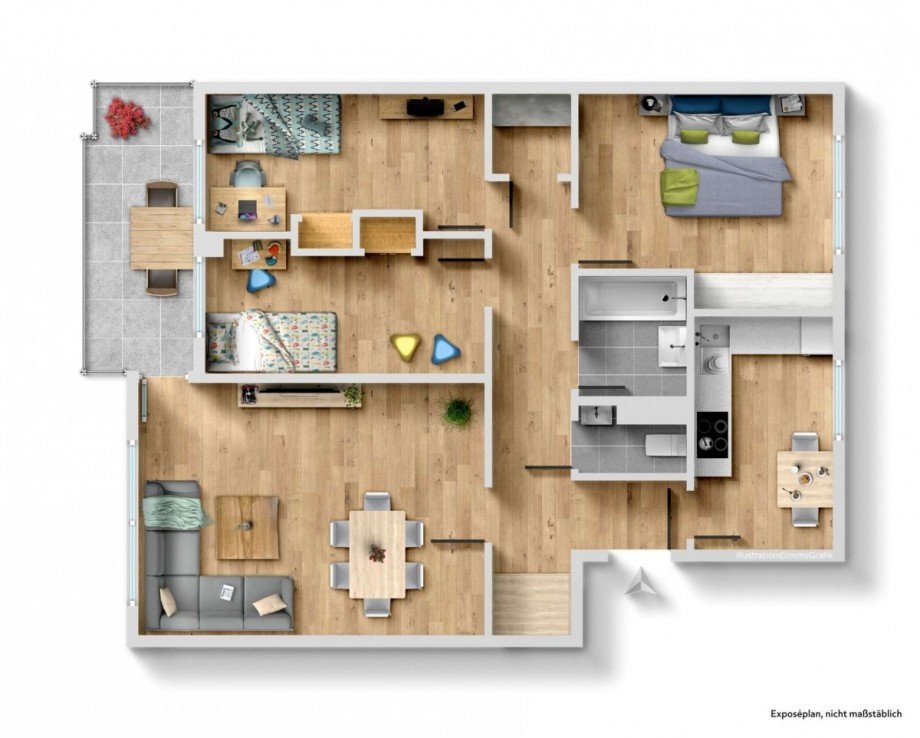 Grundriss Wohnung N�rnberg