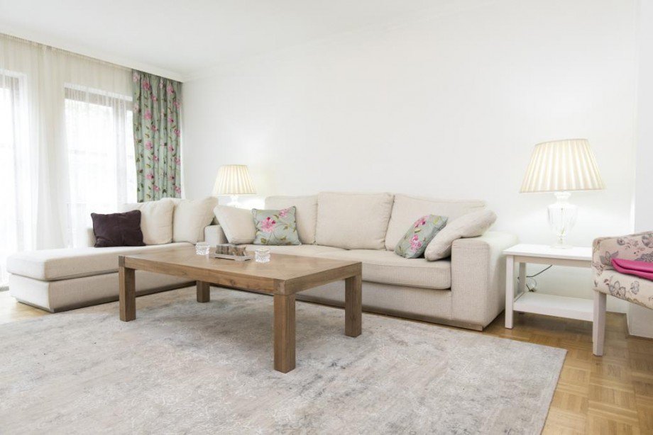 Wohnzimmer Erdgeschosswohnung M�nchen