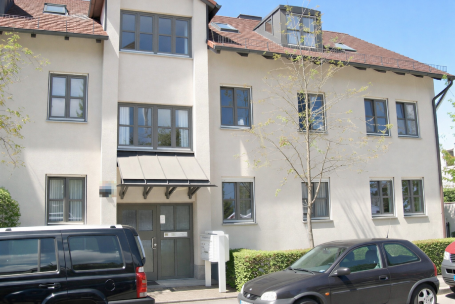 Au�enansicht Terrassenwohnung M�nchen