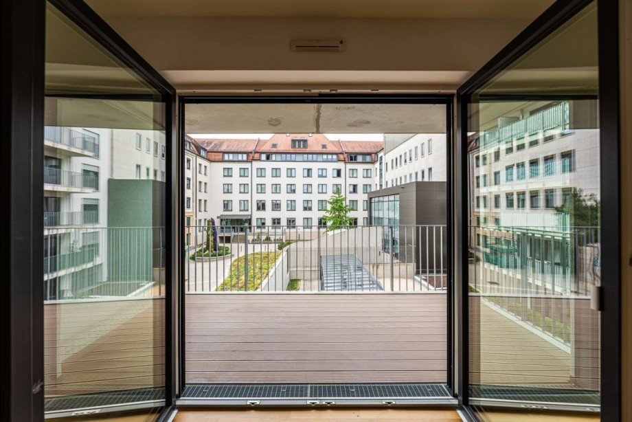 Balkon Etagenwohnung F�rth