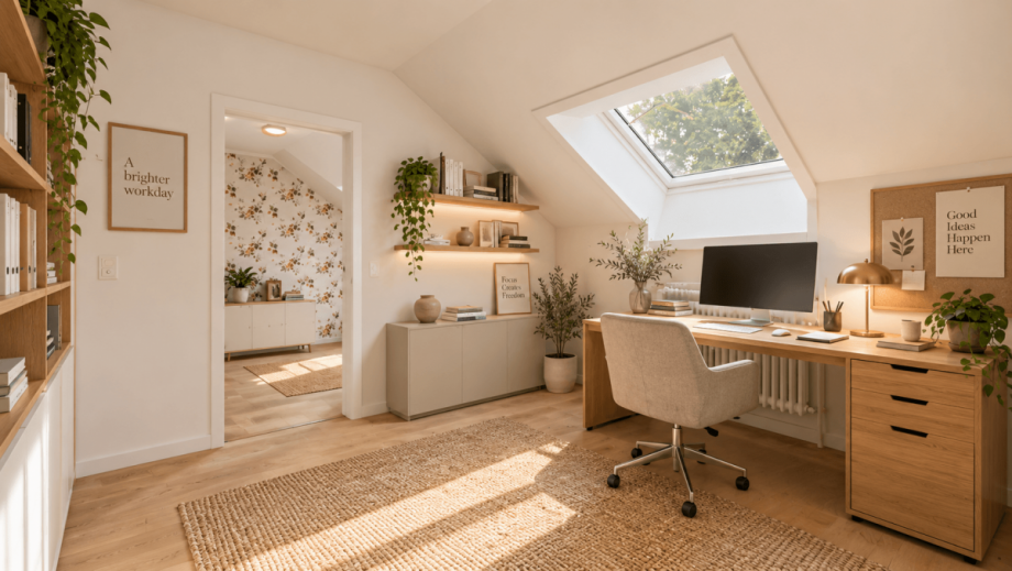 2. Ebene Zimmer 2 (KI Visualisierung) Etagenwohnung Gr�nwald
