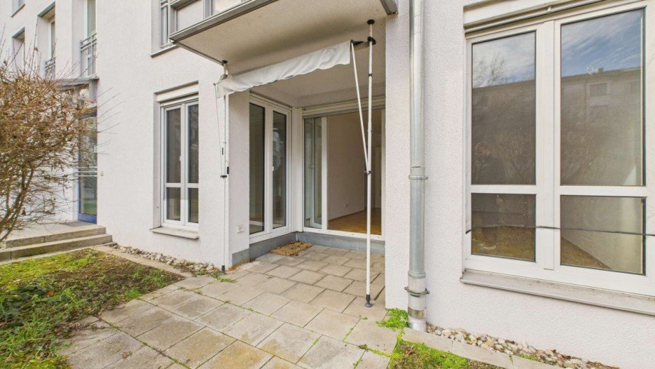 Terrasse Erdgeschosswohnung M�nchen