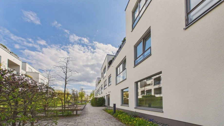 Au�enansicht Erdgeschosswohnung M�nchen