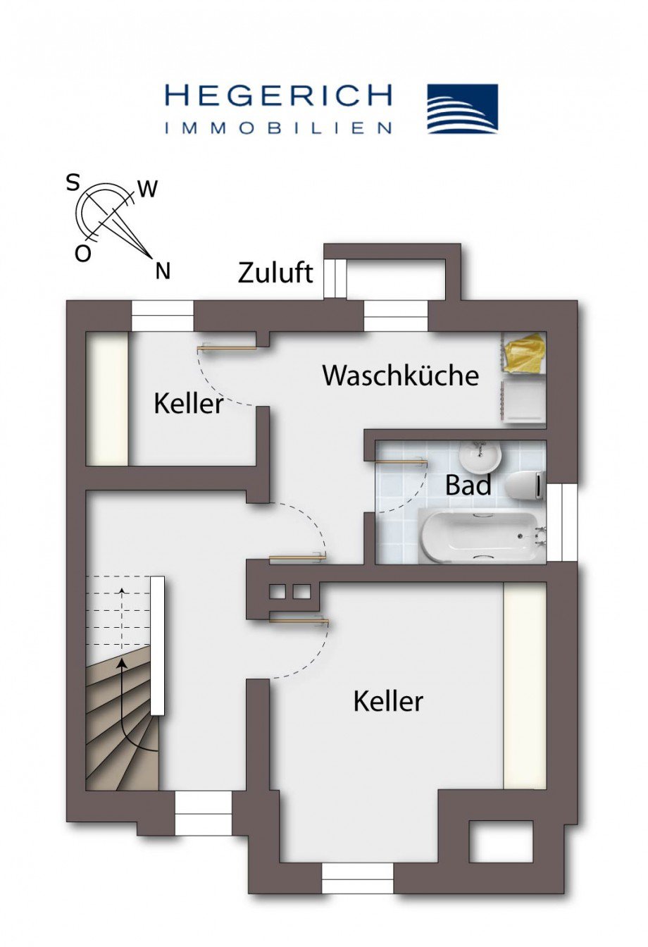 Grundriss UG Doppelhaush�lfte M�nchen