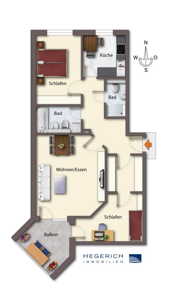 Grundriss Wohnung M�nchen