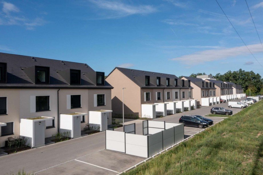 Au�enansicht Reihenendhaus N�rnberg