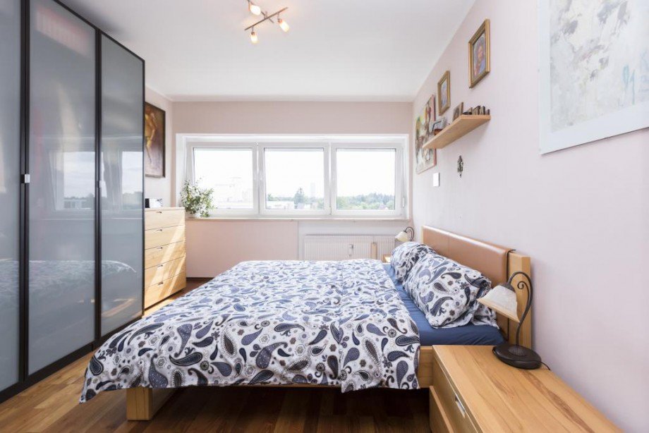 Detailansicht Schlafzimmer Etagenwohnung M�nchen