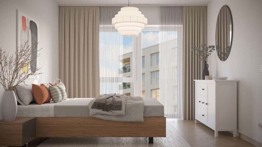 Schlafzimmer (KI generiert) Erdgeschosswohnung N�rnberg