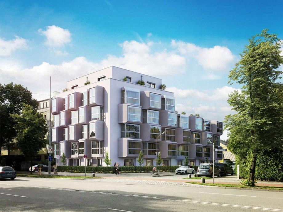 UNITED HOMES Stra�enansicht Etagenwohnung M�nchen