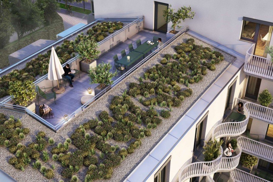 UNITED HOMES Dachterrasse Etagenwohnung M�nchen