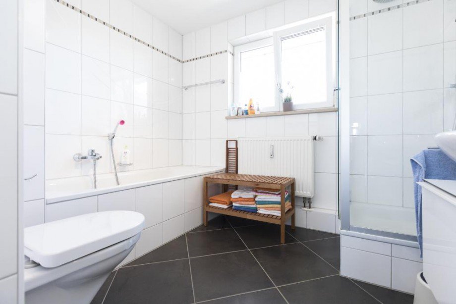 modernes Badezimmer Wohnung M�nchen