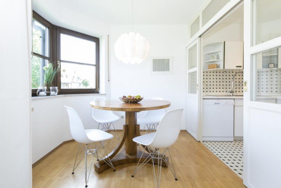 Detailansicht Essbereich Etagenwohnung M�nchen