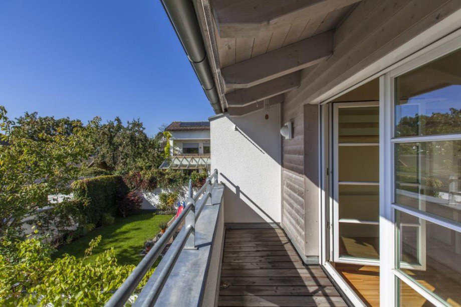 Balkon Doppelhaush�lfte M�nchen