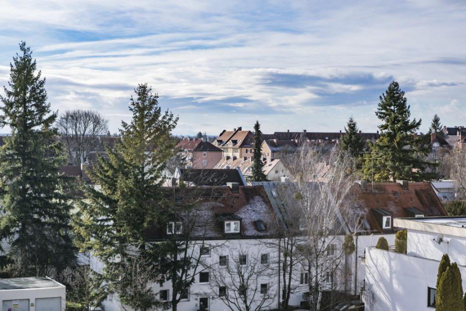 Ausblick Dachgeschosswohnung M�nchen