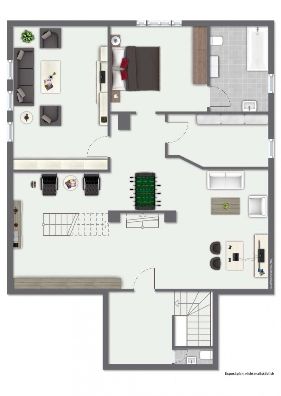 Grundriss 2. OG Mehrfamilienhaus Georgensgm�nd