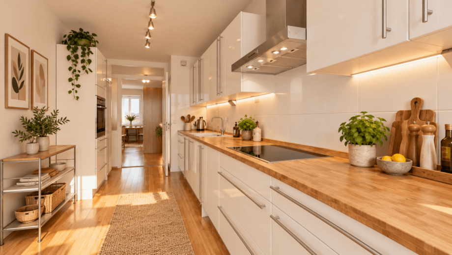 K�che - KI visualisiert Etagenwohnung M�nchen
