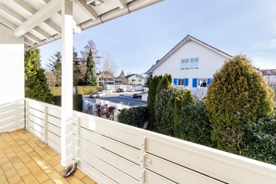 Balkon Doppelhaush�lfte M�nchen
