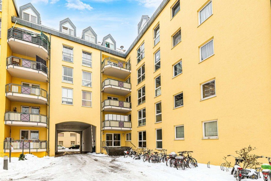 Au�enansicht Etagenwohnung F�rth