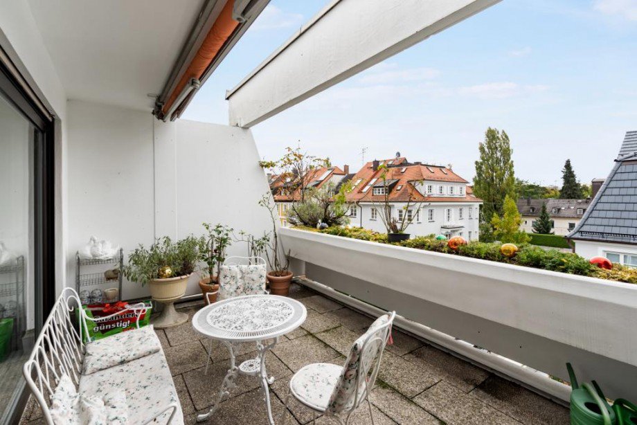 Dachterrasse Dachgeschosswohnung M�nchen