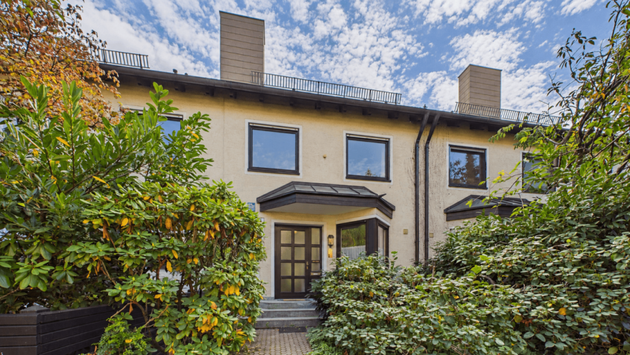 Au�enansicht Reihenhaus M�nchen
