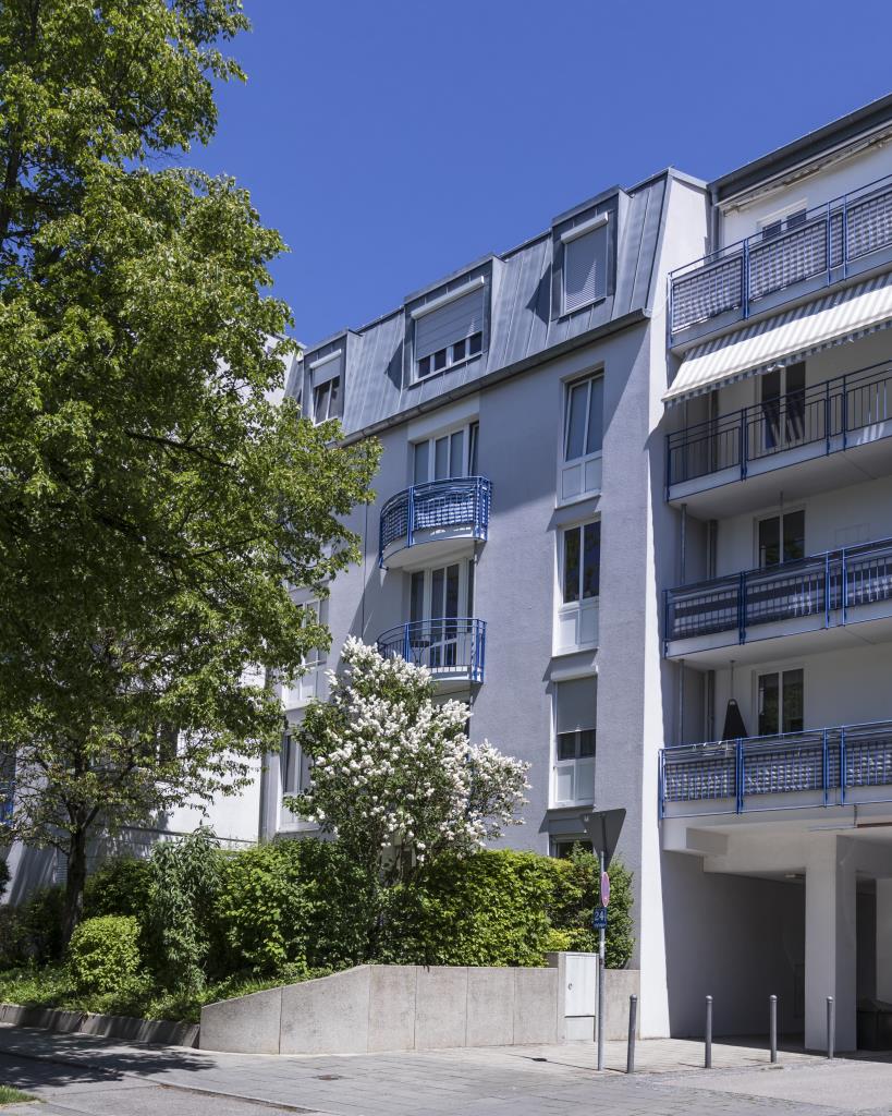 Au�enansicht Erdgeschosswohnung M�nchen