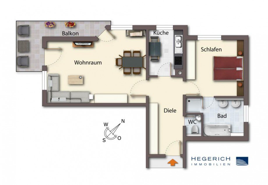 Grundriss Etagenwohnung M�nchen