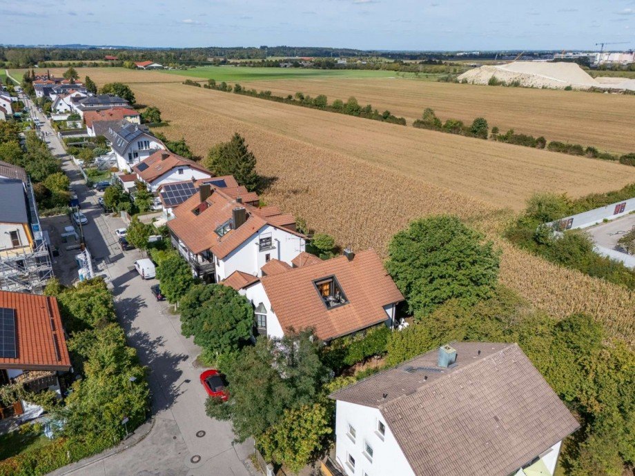 Au�enansicht Mehrfamilienhaus Germering