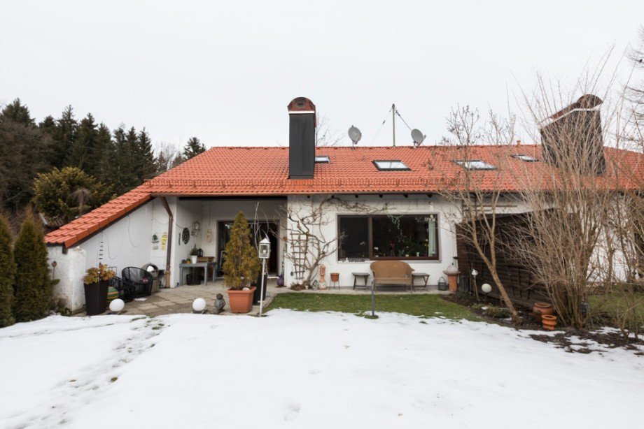 Garten Doppelhaush�lfte Sauerlach / Grafing