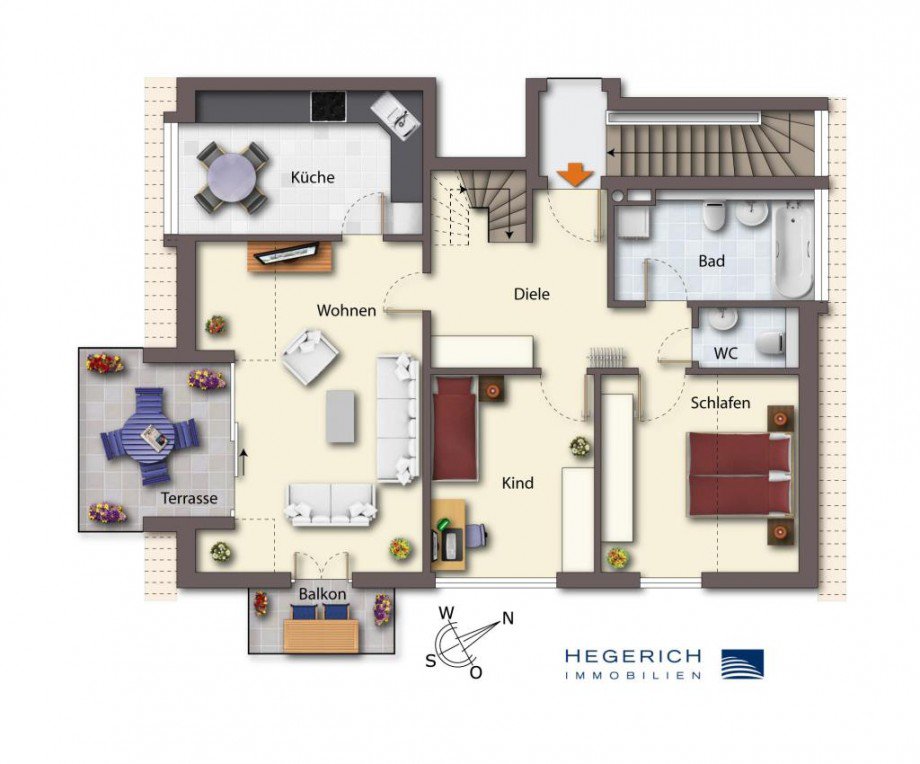 Grundriss Wohnung M�nchen