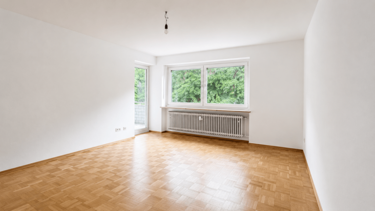 Wohnzimmer M�nchen Etagenwohnung HEGERICH: Attraktive 3-Zimmer-Wohnung mit S�dbalkon in M�nchen-Blumenau-renoviert&sofort bezugsfrei