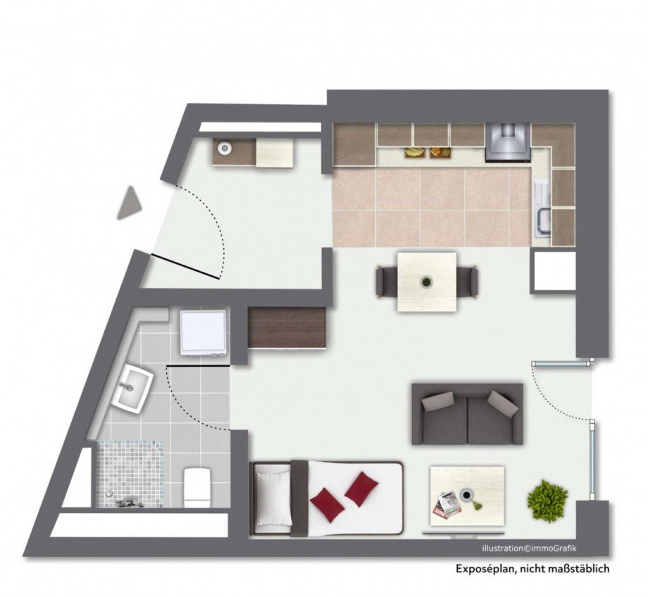 Grundriss Erdgeschosswohnung N�rnberg