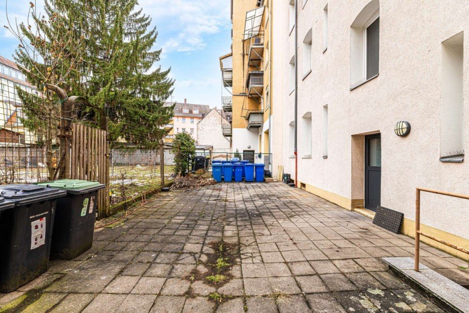 Innenhof Etagenwohnung N�rnberg