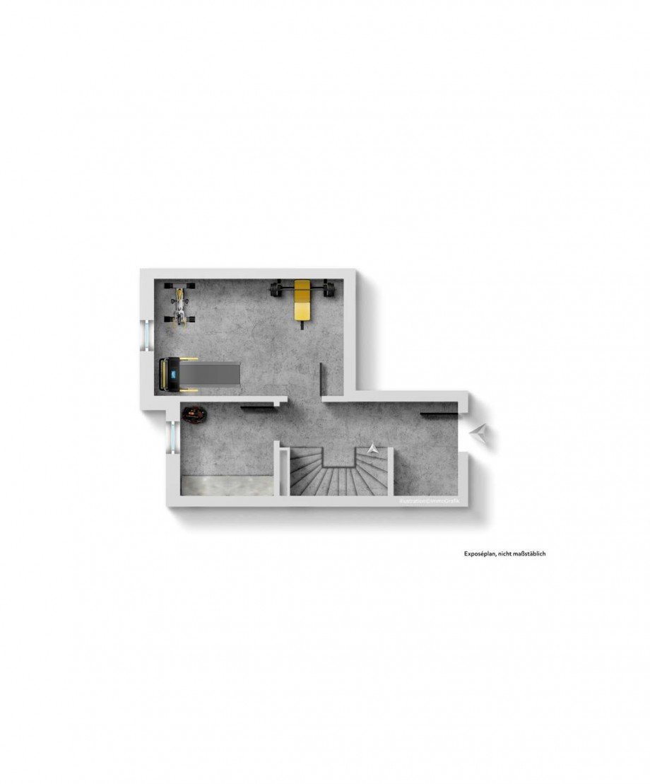 Grundriss KG Erdgeschosswohnung N�rnberg